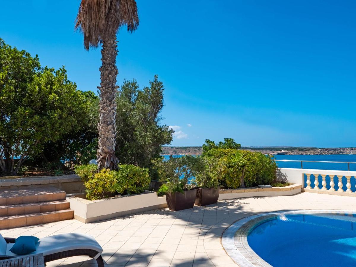 Villa Palma - Sunset Sea Views With Pool, Jacuzzi, Sauna And Games Room Mellieha Luaran gambar