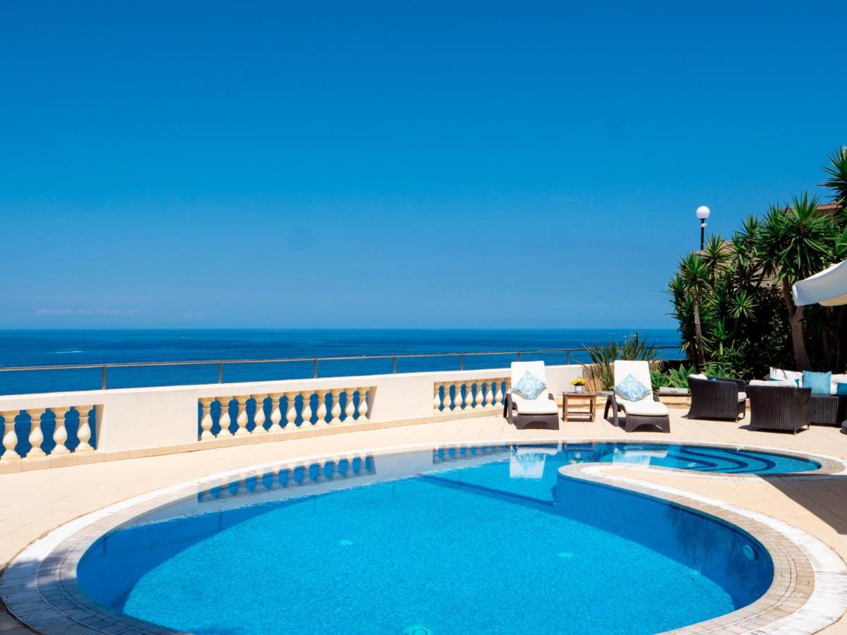 Villa Palma - Sunset Sea Views With Pool, Jacuzzi, Sauna And Games Room Mellieha Luaran gambar